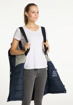 ICEBOUND Wintermantels Wintermantel Dames Marine 6 ICEBOUND Wintermantels Wintermantel Dames Marine -Kledinglijn Winkel 44304242a9f22cb433de19d0469cecb5