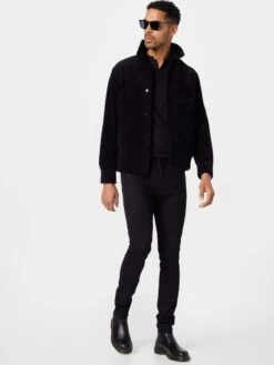 DRYKORN Longsleeves Shirt KENO Heren Zwart -Kledinglijn Winkel 45b794f0d27f369f0054a2299855cba4