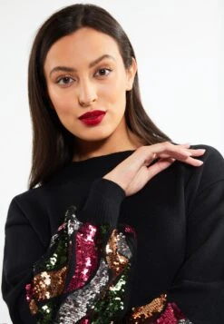 Faina Fijngebreide Truien Trui Caneva Dames Zwart -Kledinglijn Winkel 47736c76d0a3ded4376b17161a7205d8