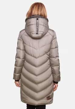 Marikoo Wintermantels Wintermantel Armasa Dames Grijs -Kledinglijn Winkel 49264cc07f634f7c51528e3436a15c2b