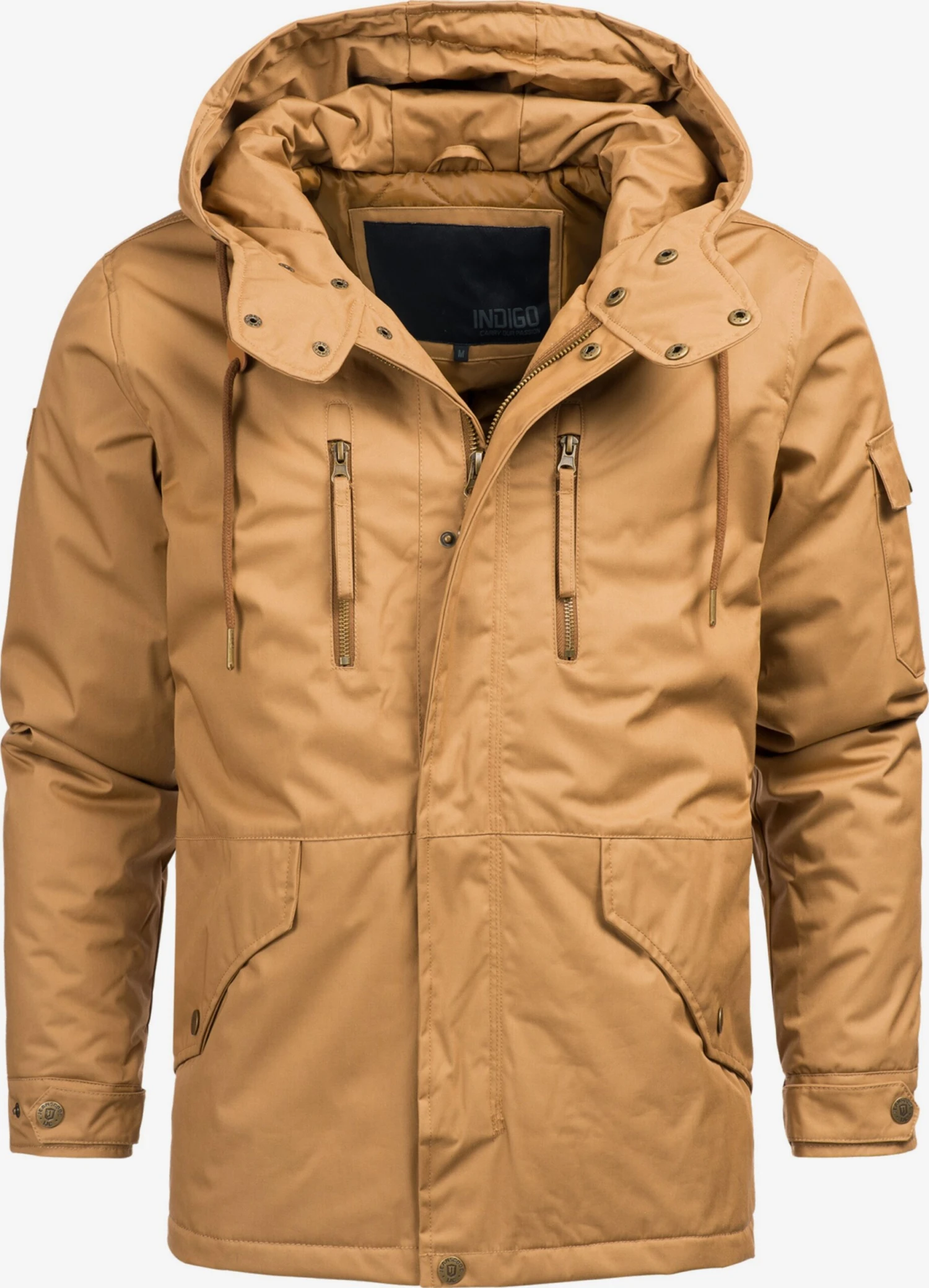 Indicode Jeans Winterjassen Winterjas Elmhurts Heren Sand 1 Indicode Jeans Winterjassen Winterjas Elmhurts Heren Sand