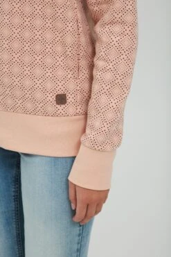 OXMO Sweatvesten Sweatvest VENDELA Dames Rosa -Kledinglijn Winkel 4a60b97abbbb9447189c330489e95ccb