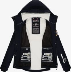 Marikoo Tussenjassen Tussenjas Dames Blauw -Kledinglijn Winkel 4a77bea0d2f26dc9d8e4370767f184de