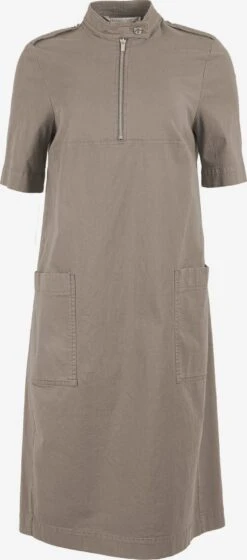 HELMIDGE Midi Jurken Jurk Dames Beige