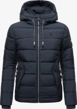 Marikoo Winterjassen Winterjas Taisaa Dames Navy -Kledinglijn Winkel 51737be2f7fe4401734c3d7c95ec168e