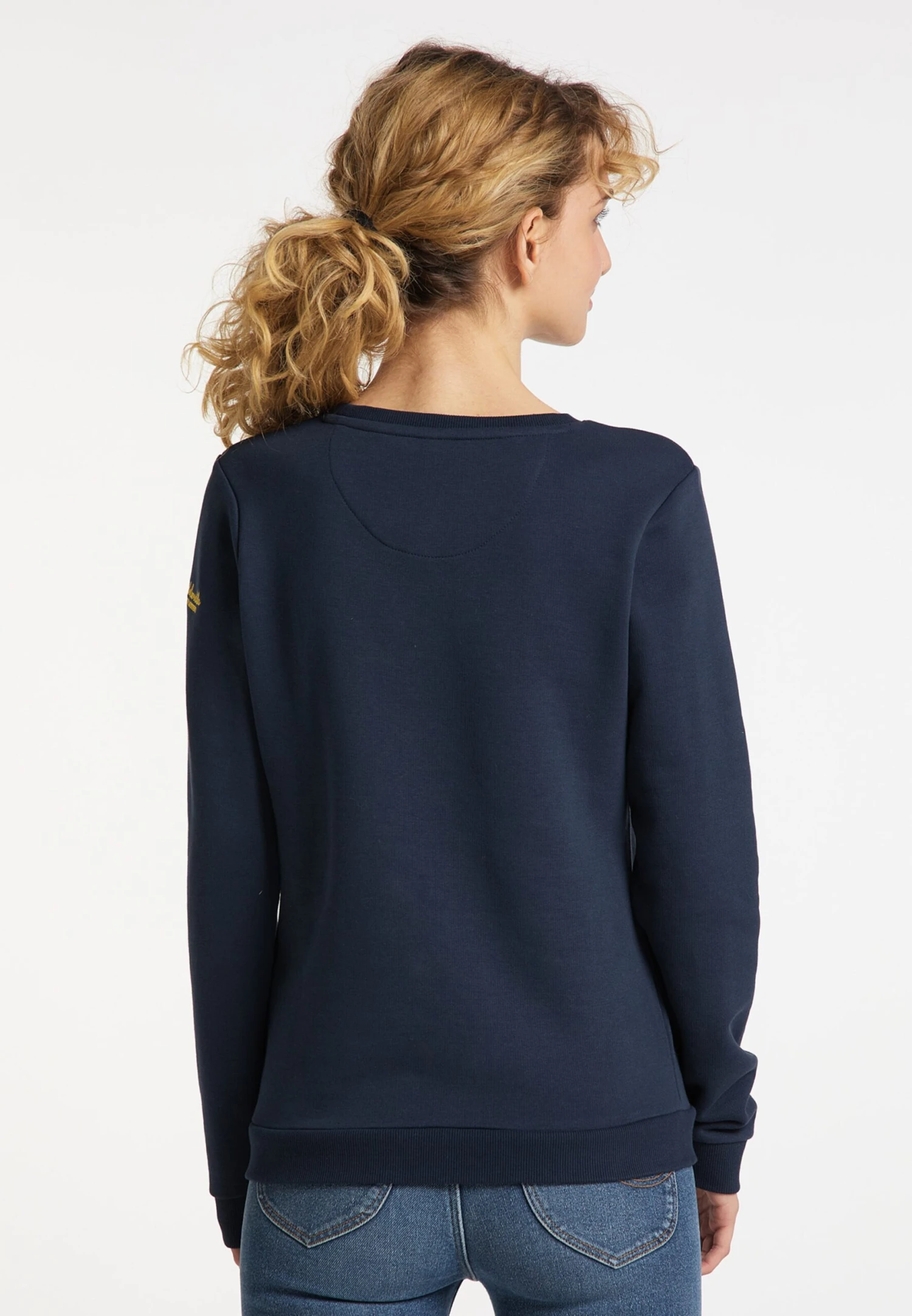 Schmuddelwedda Sweatshirts Sweatshirt Dames Ultramarine Blauw 3 Schmuddelwedda Sweatshirts Sweatshirt Dames Ultramarine Blauw - Afbeelding 3