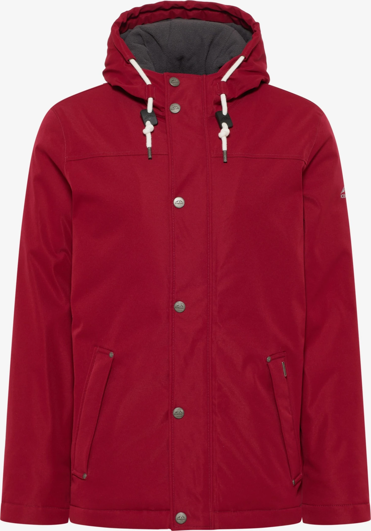 ICEBOUND Outdoor Jassen Functionele Jas Iglu Heren Donkerrood 1 ICEBOUND Outdoor Jassen Functionele Jas Iglu Heren Donkerrood