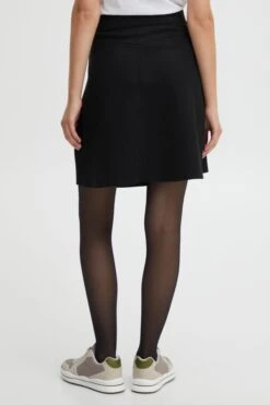 OXMO Mini Rokken Rok June Dames Zwart -Kledinglijn Winkel 56ace4788dcc2c585a1e22672b033faa