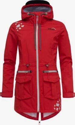 Marikoo Outdoor Jassen Functionele Jas Ulissaa Dames Rood -Kledinglijn Winkel 57d6713243ca4ffdf4a51530a7de389c