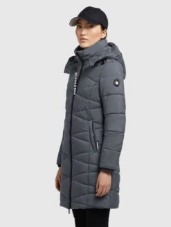 Khujo Tussenmantels Tussenmantel Fitt Light Dames Donkergrijs -Kledinglijn Winkel 57d7c032413bacb10167f69d5a4dd514