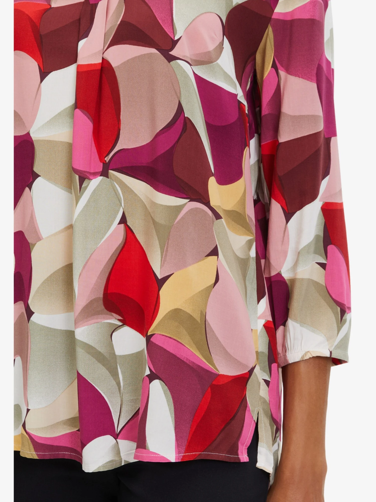 CARTOON Blouses Met Korte Mouw Blouse Dames Fuchsia 7 CARTOON Blouses Met Korte Mouw Blouse Dames Fuchsia - Afbeelding 7