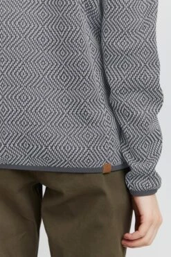 OXMO Outdoor Jassen Fleece Jas Pebbles Dames Grijs -Kledinglijn Winkel 57f662dafbb708b127032313a715b44f