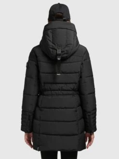 Khujo Korte Mantels Tussenmantel Amaray Dames Zwart -Kledinglijn Winkel 5911a52184749e2a97e490ad913b622f