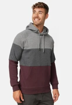Indicode Jeans Hoodies Sweatshirt Donta Heren Bourgogne -Kledinglijn Winkel 594a9b9b6c64a446be4ba5f96f50132f