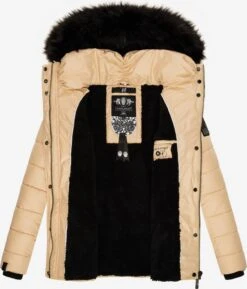 Navahoo Winterjassen Winterjas Zuckerbiene Dames Beige -Kledinglijn Winkel 59e73caeed750f9830dc570b487a7cd9