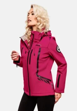 Marikoo Winterjassen Winterjas Dames Rood -Kledinglijn Winkel 5aede821c26c4d72a4cffd3e0056194c
