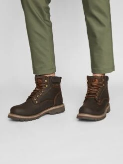 Dockers By Gerli Boots & Laarzen Veterboots Darmstadt Heren Donkerbruin -Kledinglijn Winkel 5e4746659943d8b95c2427c919b4cbf2