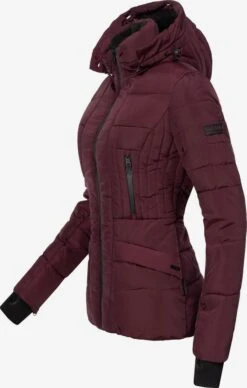 Navahoo Winterjassen Winterjas Adele Dames Robijnrood -Kledinglijn Winkel 5edfa7230d3d6bd5b5fa5b53fbf80dc6