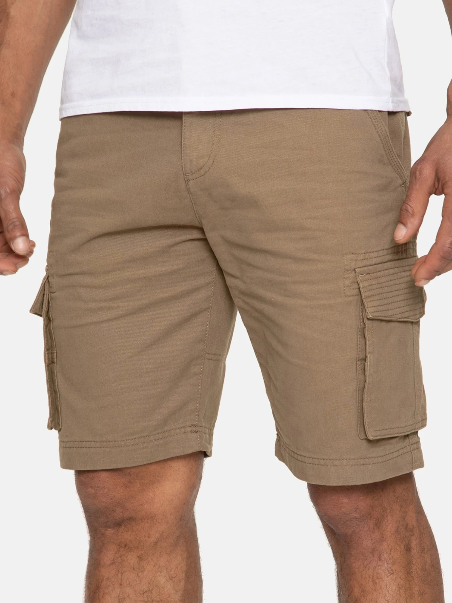 Threadbare Cargo Shorts Regular Cargobroek Bute Heren Camel 5 Threadbare Cargo Shorts Regular Cargobroek Bute Heren Camel - Afbeelding 5