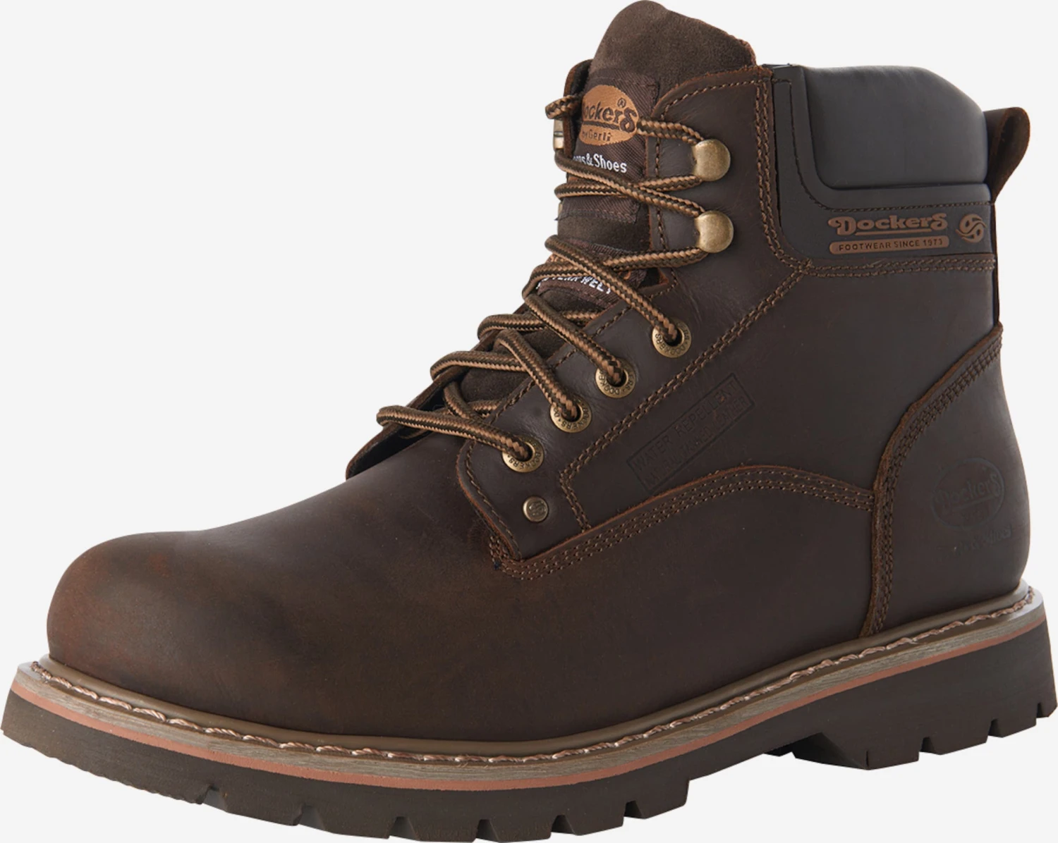 Dockers By Gerli Boots & Laarzen Veterboots Darmstadt Heren Donkerbruin