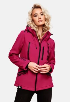 Marikoo Winterjassen Winterjas Dames Rood -Kledinglijn Winkel 636e2b3bfff3bf38c91f3d59a0c73388