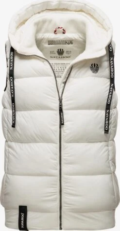 Navahoo Bodywarmers Bodywarmer Kassidy Dames Offwhite