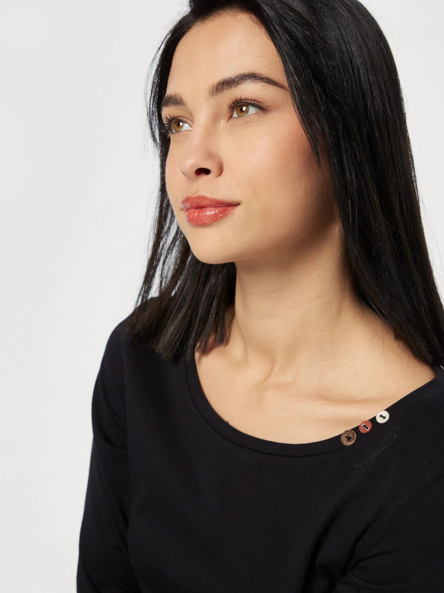 Ragwear Longsleeves Shirt Florah Dames Zwart 2 Ragwear Longsleeves Shirt Florah Dames Zwart - Afbeelding 2