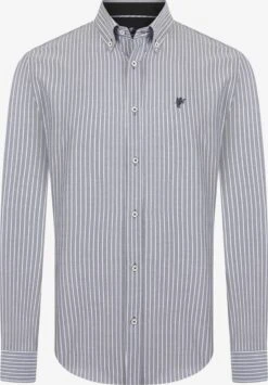 Casual Overhemden Regular Fit Overhemd Kendrick Heren Grijs