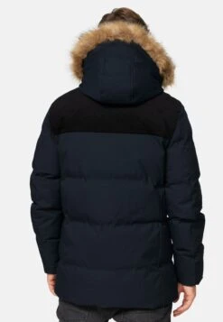 Indicode Jeans Parkas Winterparka Hexyl Heren Zwart -Kledinglijn Winkel 68f4df99d511b088a5b1b6dffe4ae0df