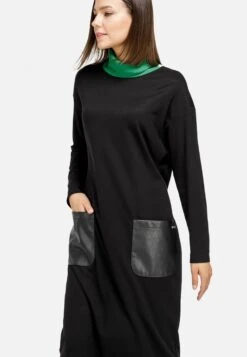 HELMIDGE Midi Jurken Jurk Dames Zwart 9 HELMIDGE Midi Jurken Jurk Dames Zwart -Kledinglijn Winkel 6a66d6f6bce7e535d3e8ab1dbd8848ee