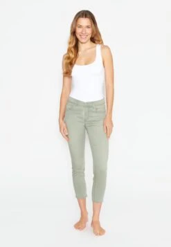 Angels Jeans Slimfit Jeans Dames Groen -Kledinglijn Winkel 6bca26fad025135d14ac0b52f0240f25