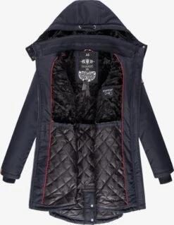 Marikoo Parkas Winterparka Kamii Dames Donkerblauw -Kledinglijn Winkel 6e858ef6b4473993eb353ceabba17355