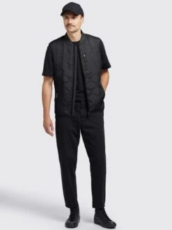 Khujo Bodywarmers Bodywarmer Liel Heren Zwart -Kledinglijn Winkel 73a419389e59da28749c7d062ef74101