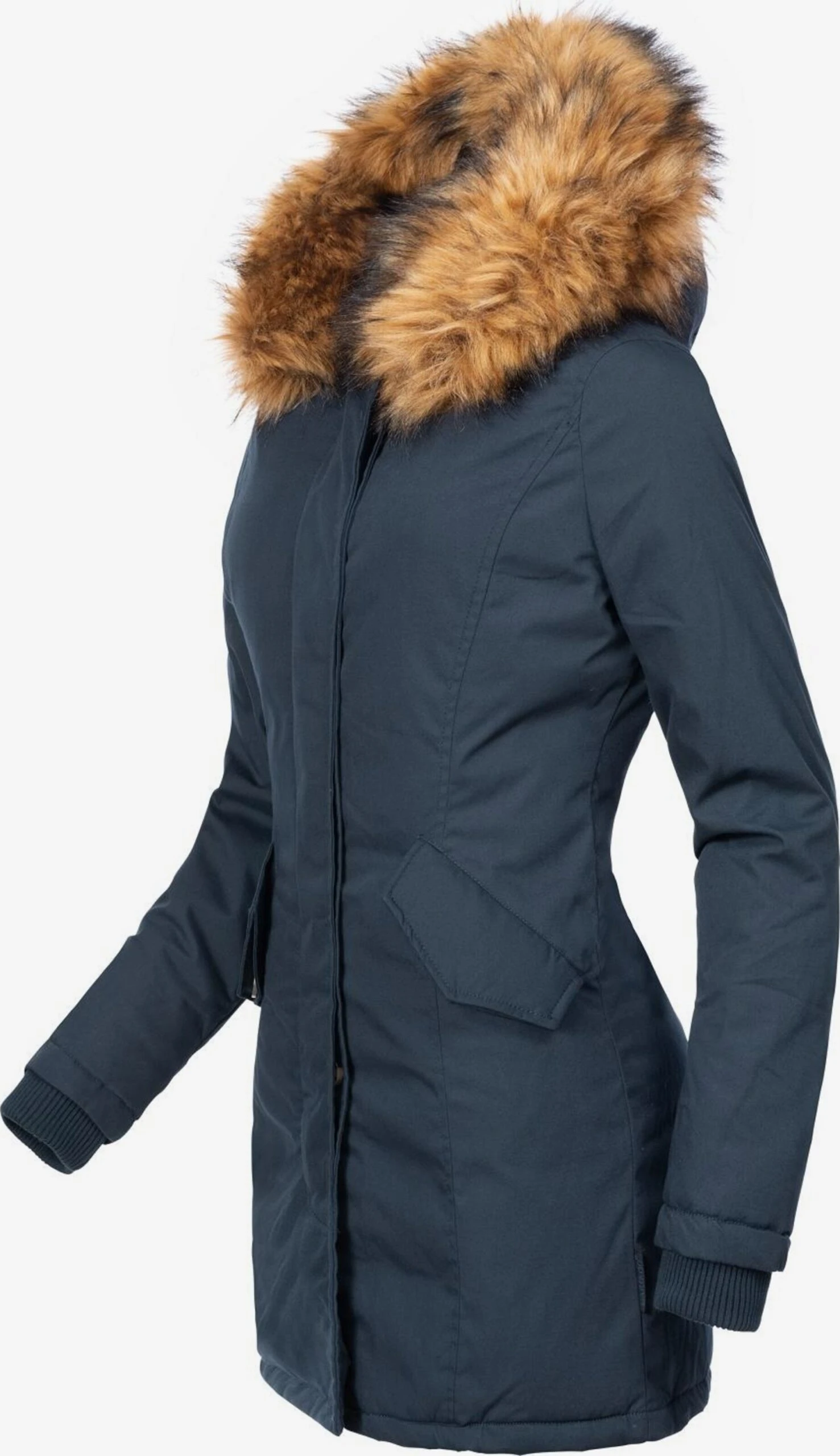 Marikoo Parkas Winterparka Karmaa Dames Donkerblauw 2 Marikoo Parkas Winterparka Karmaa Dames Donkerblauw - Afbeelding 2