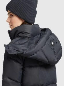 Khujo Winterjassen Winterjas Monty 2 Dames Nachtblauw -Kledinglijn Winkel 7a76ad406d49cf37059764ab375879a5