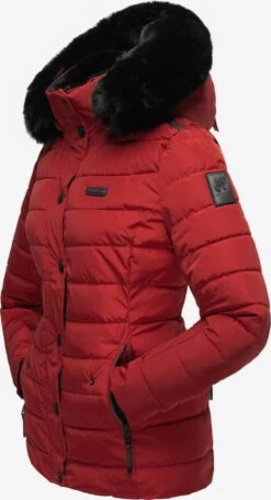 Navahoo Winterjassen Winterjas Milianaa Dames Rood -Kledinglijn Winkel 7aa093d8128ce11a54249e9f49338ace