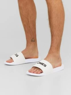 Jack & Jones Instappers Muiltjes LARRY Heren Wit 11 Jack & Jones Instappers Muiltjes LARRY Heren Wit -Kledinglijn Winkel 7b18439159b1105748c984468000c2c8