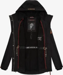 Marikoo Tussenjassen Tussenjas Babetaa Dames Zwart -Kledinglijn Winkel 7b297eecede0f02f767139beb5bebc83