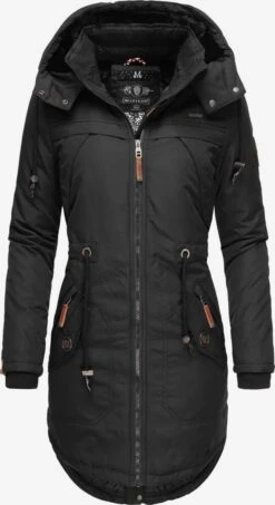 Marikoo Parkas Winterparka Kamii Dames Zwart