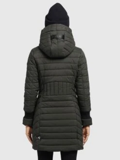 Khujo Wintermantels Wintermantel Nita Dames Kaki -Kledinglijn Winkel 7ca0cd4ba24908ed549154580d6265ff