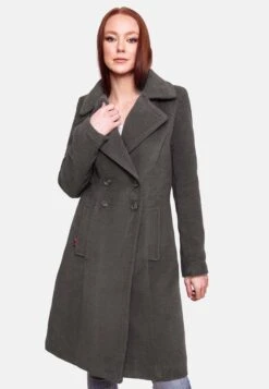 Navahoo Wintermantels Wintermantel Wooly Dames Antraciet -Kledinglijn Winkel 7d4d2d470dd902996c836c2ecf64b63a