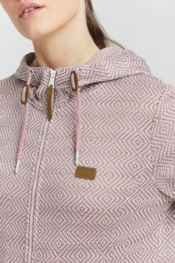 OXMO Outdoor Jassen Fleece Jas Pebbles Dames Roze -Kledinglijn Winkel 7ed34c9aca659db4b83c9a21436afa33
