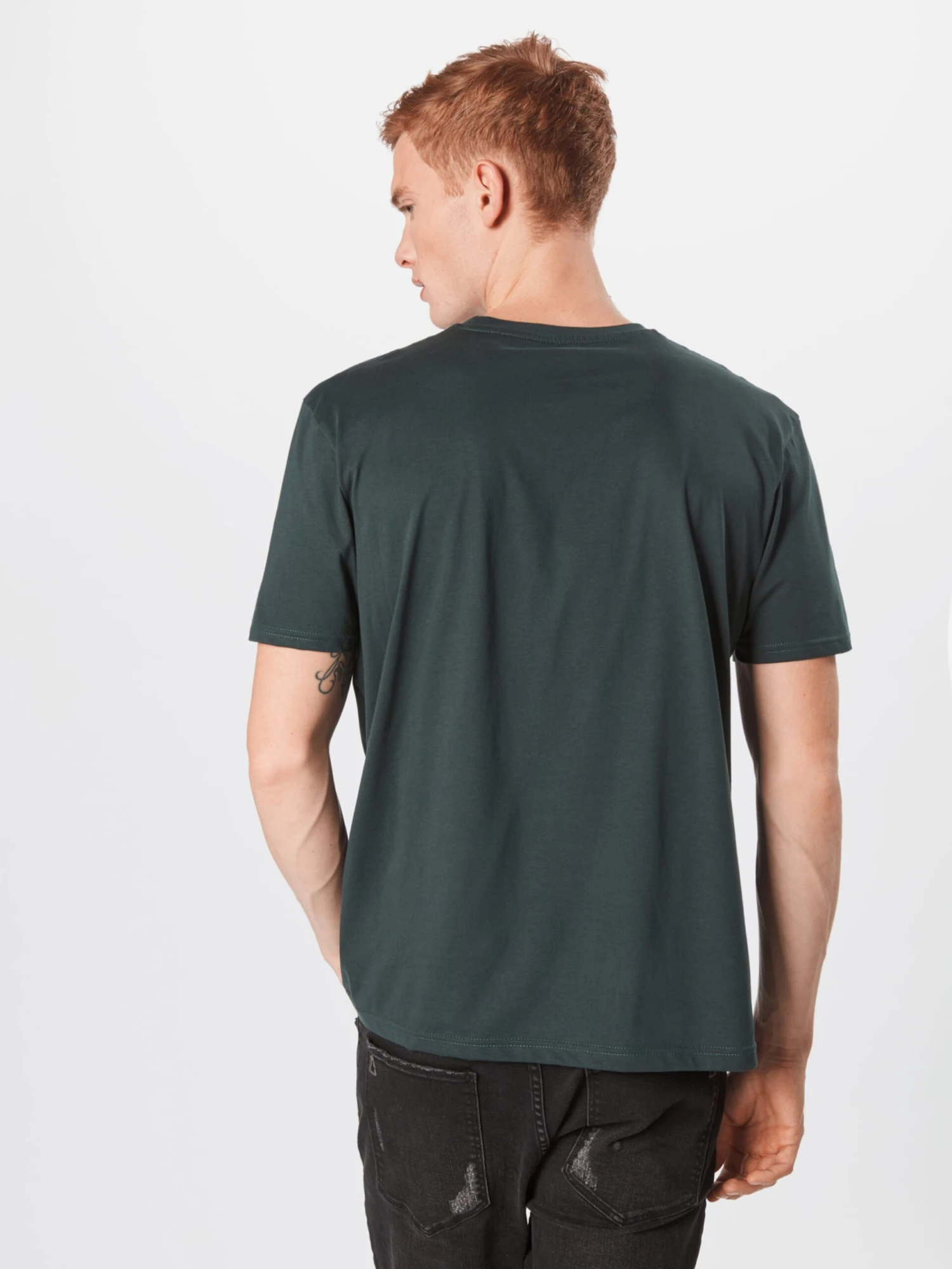 Alpha Industries T-shirts Regular Fit Shirt Heren Smaragd 4 Alpha Industries T-shirts Regular Fit Shirt Heren Smaragd - Afbeelding 4