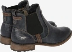 Mustang Enkellaarsjes Chelsea Boots Dames Navy -Kledinglijn Winkel 80d6beb998136e06ea123f9880b43bb1