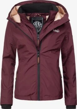 Marikoo Outdoor Jassen Functionele Jas Erdbeere Dames Wijnrood