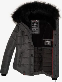 Marikoo Winterjassen Winterjas Lotusblüte Dames Aardetinten -Kledinglijn Winkel 8299833bcf55893aaf20b01190b9fd7e