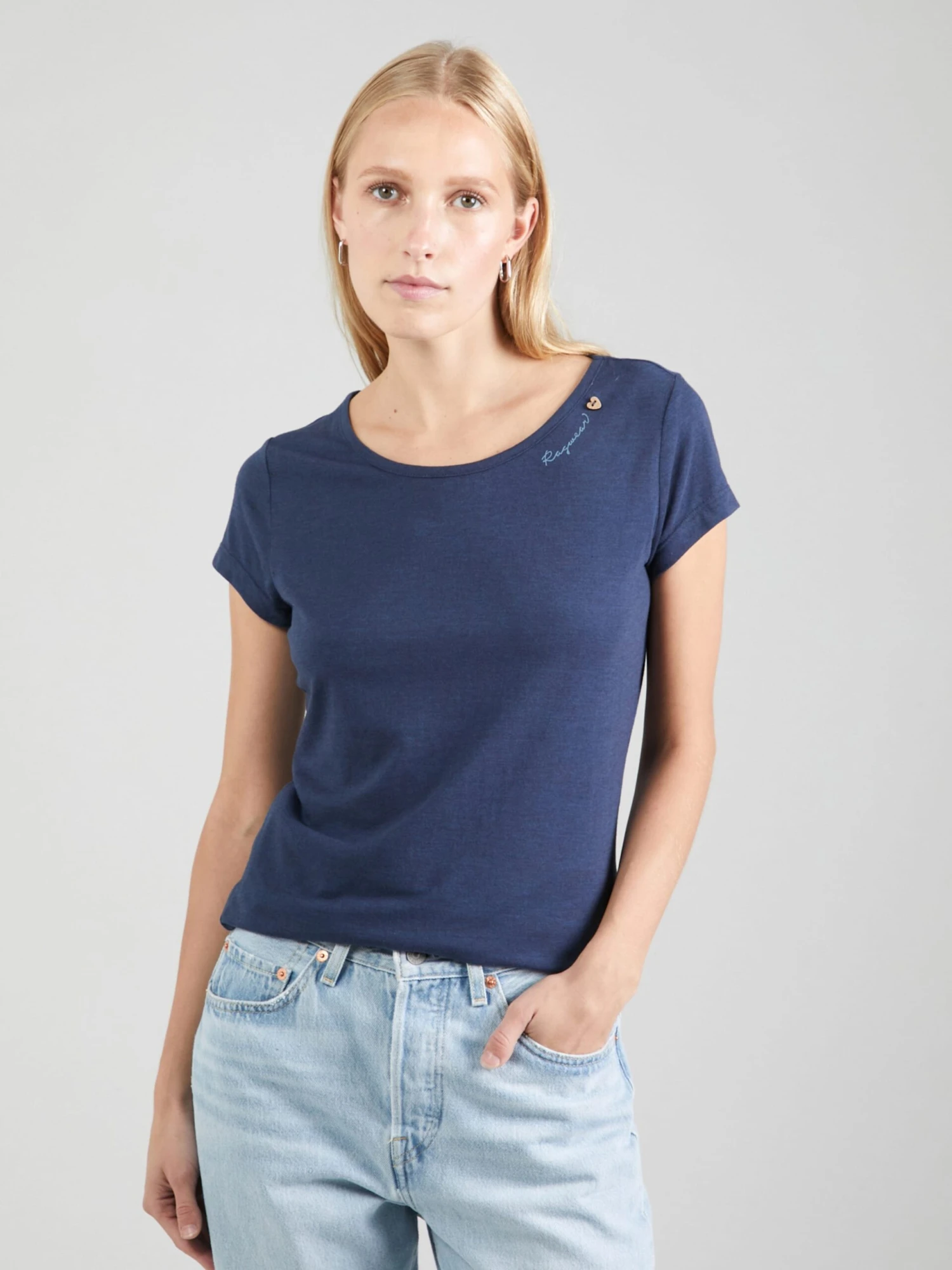 Ragwear T-shirts Shirt MINTT Dames Navy 3 Ragwear T-shirts Shirt MINTT Dames Navy - Afbeelding 3