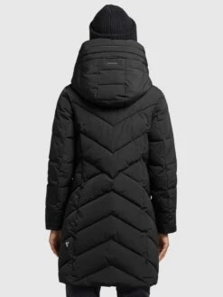 Khujo Wintermantels Wintermantel Formin Dames Zwart -Kledinglijn Winkel 82e7bd26fedb03ca38111daa53984d6b