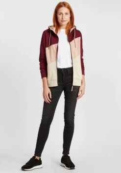 OXMO Sweatvesten Sweatvest Aggi Dames Rood 8 OXMO Sweatvesten Sweatvest Aggi Dames Rood -Kledinglijn Winkel 844dda47de6a7085b6ec56767e0394b5