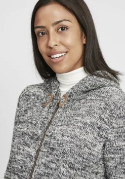 OXMO Vesten Gebreid Vest Philadelphia Dames Blauw -Kledinglijn Winkel 858220e12a9c3d10556d51f22bef0eb0